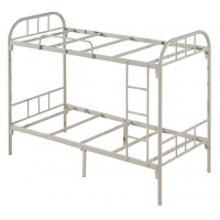 萬昌家具：38圓管大彎雙層鐵床W-10#（加厚）