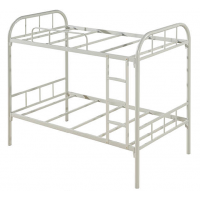 萬昌家具：50圓管大彎雙層鐵床W-08#（加厚）