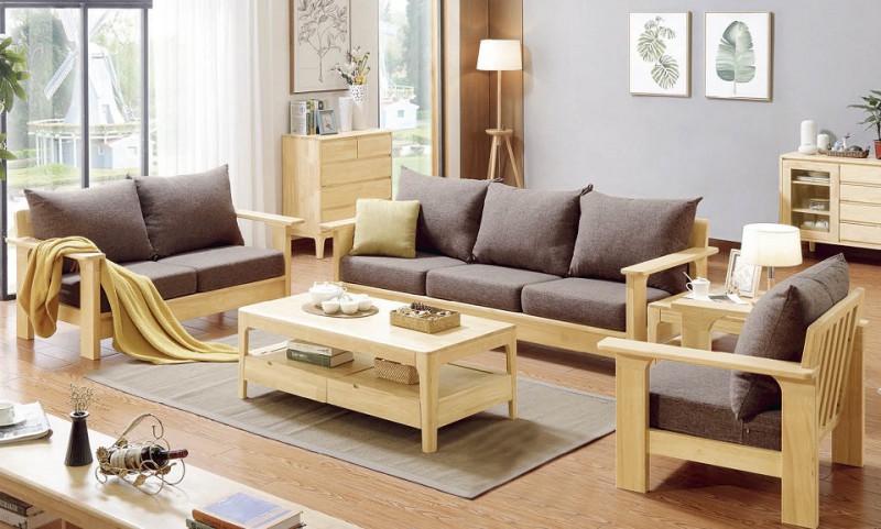 北歐實(shí)木沙發(fā)23#圖3