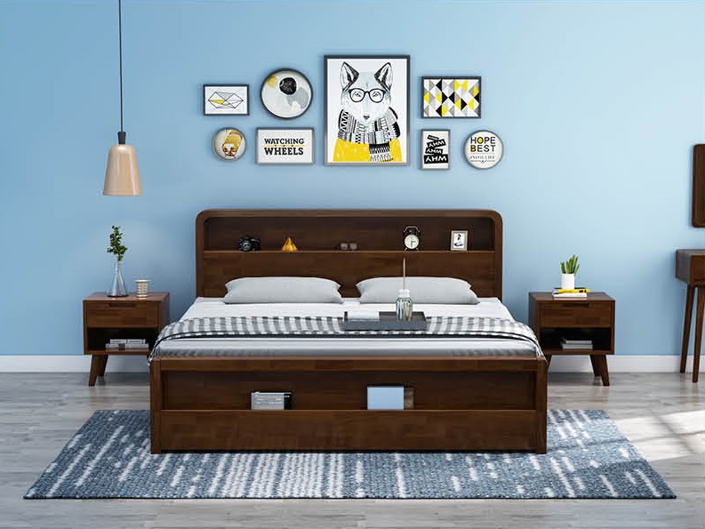 實(shí)木床116#圖3