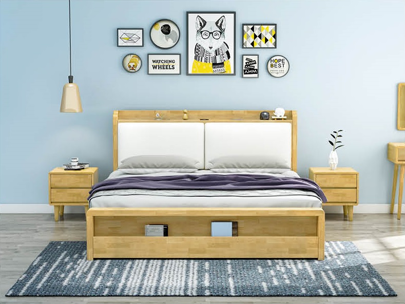 實(shí)木床115#圖4