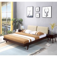 匠者實木床801#（胡桃色）