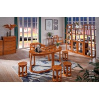 虔南世家雅致胡桃系列家具：2028#茶臺(tái)