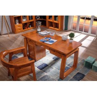 虔南世家雅致胡桃系列家具：315#書臺、316#新款書臺椅