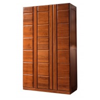 虔南世家雅致胡桃系列家具：513#三門衣柜