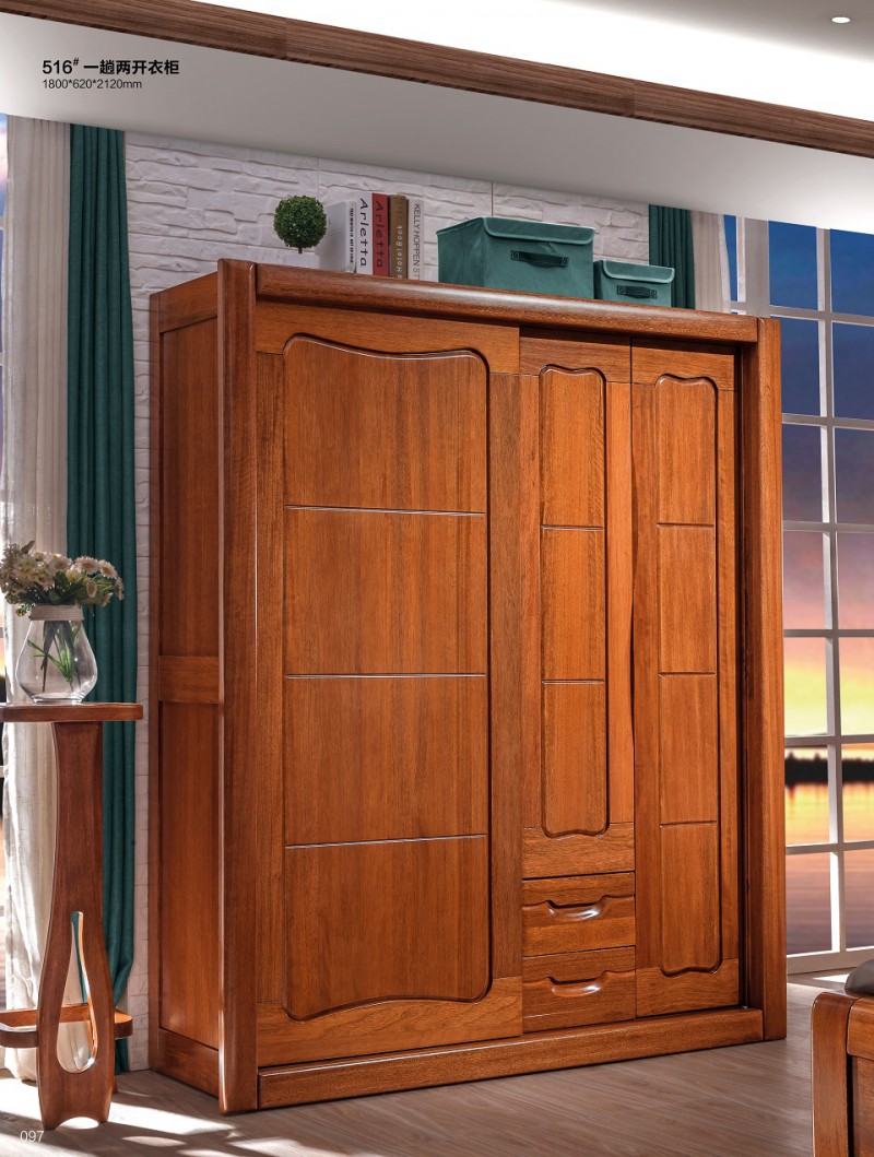 516#一趟兩開衣柜