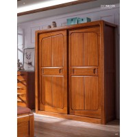 虔南世家雅致胡桃系列家具：515#兩趟門衣柜