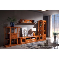 虔南世家雅致胡桃系列家具：2013#電視組合柜