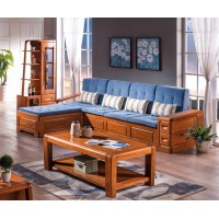 虔南世家雅致胡桃系列家具：916-1#轉(zhuǎn)角沙發(fā)