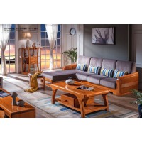 虔南世家雅致胡桃系列家具：926-1#轉(zhuǎn)角沙發(fā)