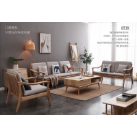 歌樂美125#全白蠟沙發