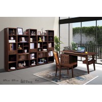 華軒家私烏金木書桌196#、書架