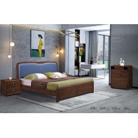 華軒家私烏金木大床156#