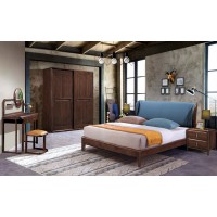 華軒家私烏金木大床157#