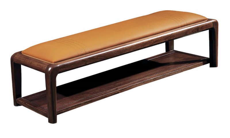 烏金木床尾凳167#