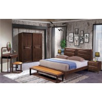 華軒家私烏金木大床150#