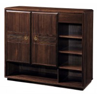 華軒家私烏金木鞋柜136#