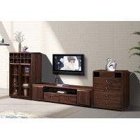 華軒家私烏金木電視柜低副柜126#、電視柜122#、電視斗柜165#