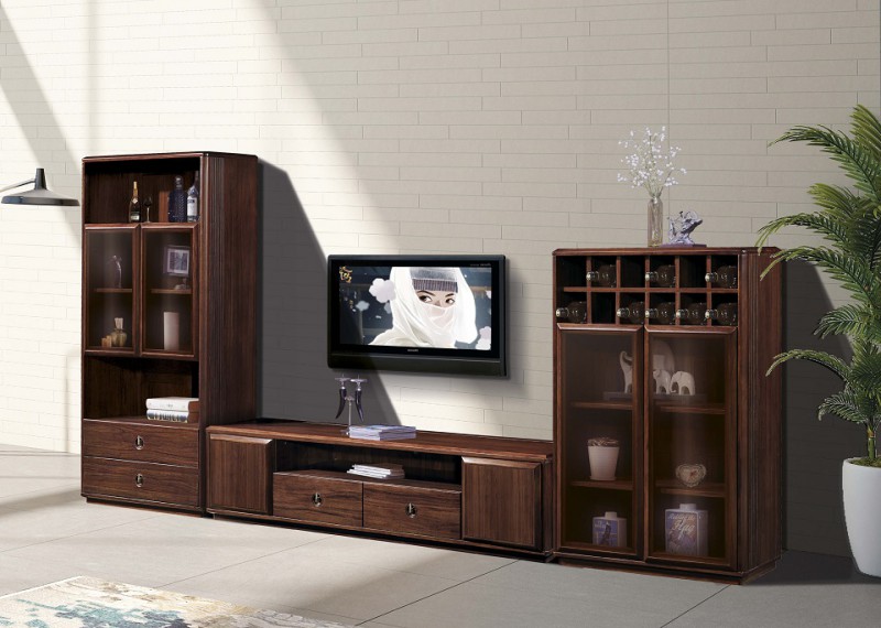 烏金木電視柜高副柜125#、電視柜122#、電視柜低副柜126#