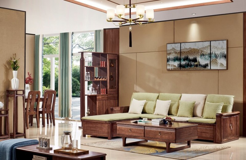 轉角沙發6836# 薄墊