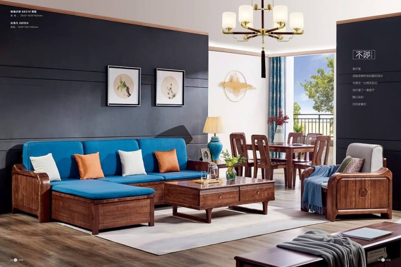 轉(zhuǎn)角沙發(fā)6831# 薄墊