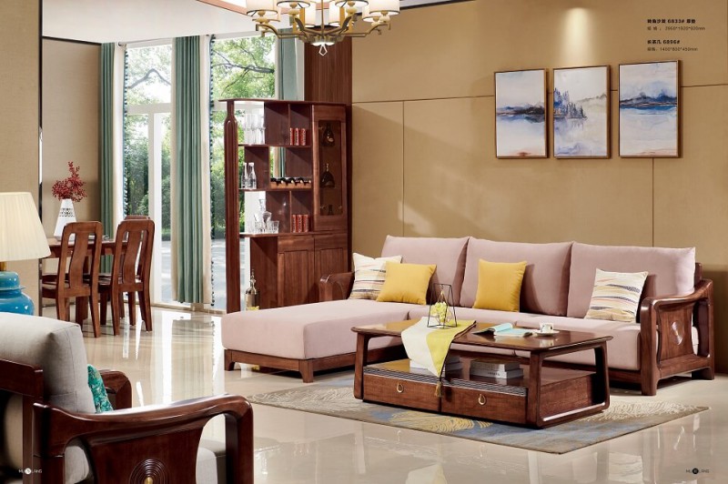 轉角沙發6833# 厚墊