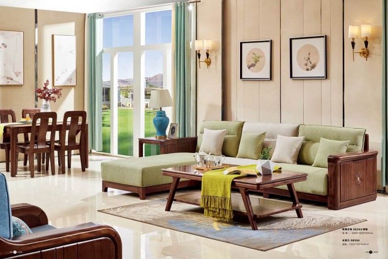 轉角沙發6836# 厚墊