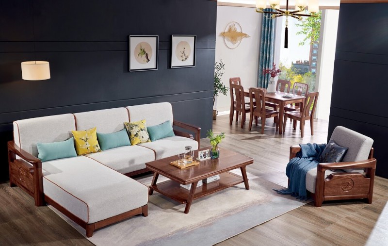 轉角沙發6832# 厚墊