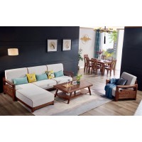 木郎輕奢家具：轉角沙發6832# 厚墊