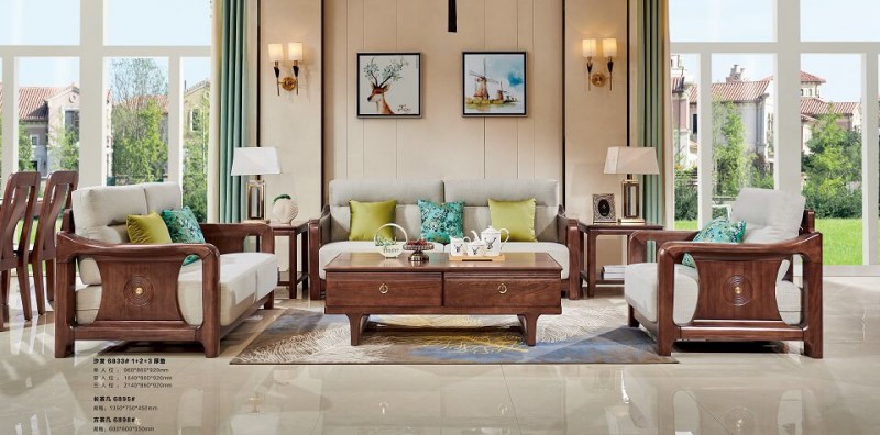 沙發6833# 1+2+3 厚墊