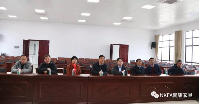 廣西扶綏縣考察團到南康考察家具產業發展情況4