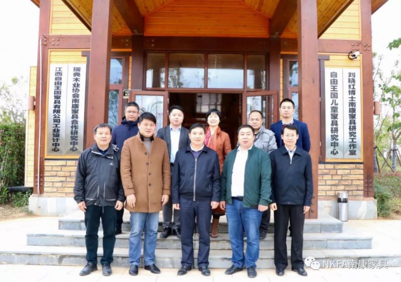 廣西扶綏縣考察團到南康考察家具產業發展情況7