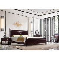 世華新中式家具：大床1912#