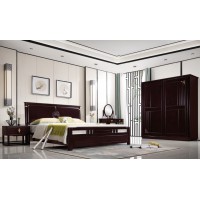 世華新中式家具：大床1908#