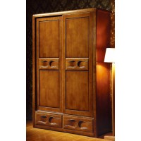 世華中式家具：兩門推拉衣柜509#