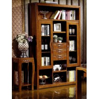 世華中式家具：三門(mén)書(shū)柜506#