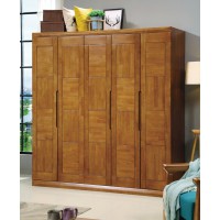 世華北歐家具：五門衣柜818#（可加頂）