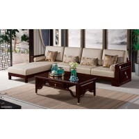 樂滿家新中式沙發1902#（轉角）