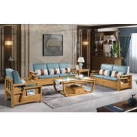 長城橡木客廳系列家具：沙發(fā)101#（1+2+3）