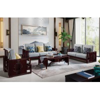 長城橡木客廳系列家具：沙發(fā)1906#（1+2+3）