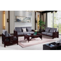 長城橡木客廳系列家具：沙發(fā)1901#（1+2+3）