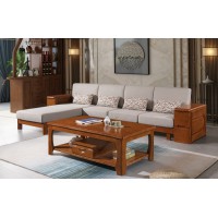 長城橡木客廳系列家具：沙發908#（轉角）