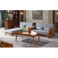 長城橡木客廳系列家具：沙發062#（轉角）