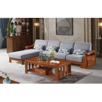 長城橡木客廳系列家具：沙發(fā)033#（轉(zhuǎn)角）