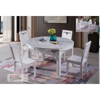 長城家具：餐臺311#（大理石）、餐椅518#