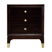 梵臣美尚現(xiàn)代美式輕奢家具：A06床頭柜