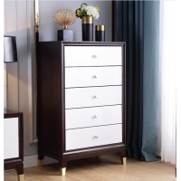 梵臣美尚現(xiàn)代美式輕奢家具：A8019五斗柜