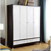 梵臣美尚現(xiàn)代美式輕奢家具：A8019四門衣柜