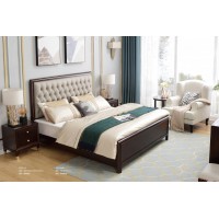 梵臣美尚現(xiàn)代美式輕奢家具：A8013床