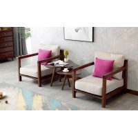 緣之林北歐白蠟木家具：休閑椅Y806#、心形茶幾CJ808#